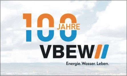 VBEW: 100 Jahre Energie und Wasser für Bayern